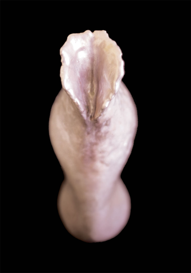 Woman, 2006, Nail Polish on Ceramic, H.9 in.  /  22.8 cm [#SS06SC010]